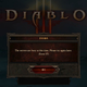 Illustration for article titled Well, I'd Say This Stupid Error Message About Sums It Up, Diablo III-Wise